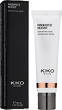 Kiko Milano Radiant Boost Face Base - Makeup Serum-Base — photo N2