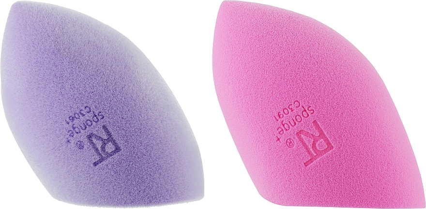 Makeup Sponge Set - Real Techniques Chroma Miracle Complexion Sponge & Miracle Powder Sponge — photo N1