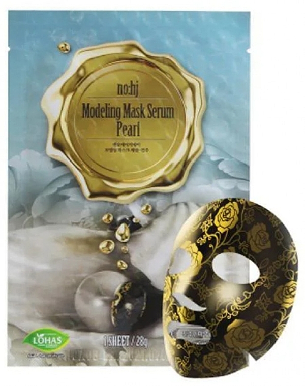 Designer Sheet Mask - NOHJ Pearl Modeling Mask Serum — photo N1