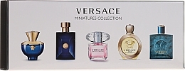 Fragrances, Perfumes, Cosmetics Versace Miniatures Collections - Set (edt/4x5ml + edp/1x5ml)