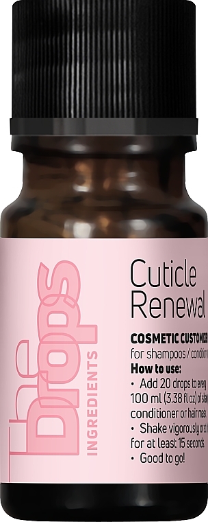 Hair Ends Repair Complex - Pharma Group Laboratories The Drops Cuticle Renewal Booster Shot — photo N1