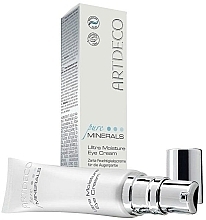 Fragrances, Perfumes, Cosmetics Moisturizing Eye Cream - Artdeco Pure Minerals Ultra Moisture Eye Cream