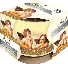 Fragrances, Perfumes, Cosmetics Scented Candle in Glass 'Angels' - Bispol Scented Candle