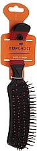 Hair Brush, 2663, black-red - Top Choice — photo N1