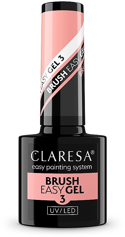 Nail Gel Polish - Claresa Brush Easy Gel — photo N1