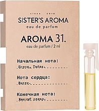 Sister's Aroma 31 - Perfume (sample) — photo N4