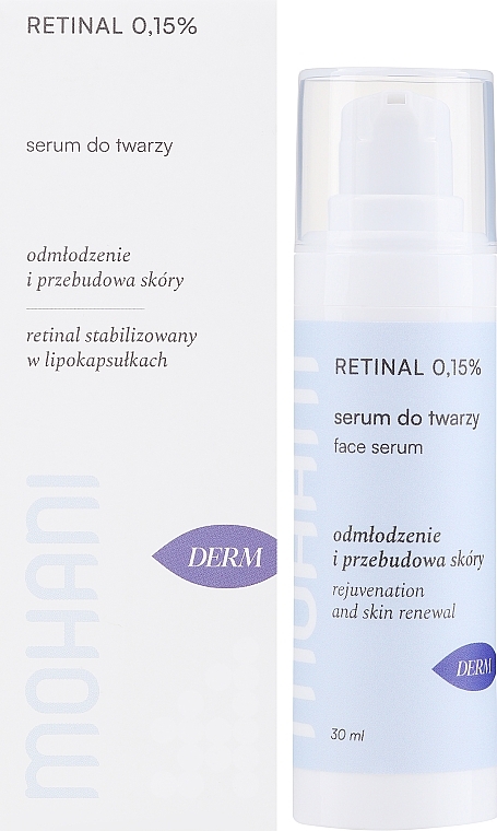 Retinal 0.15% Anti-Aging Facial Serum - Mohani Derm Retinal 0.15% Face Serum — photo N1