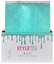 Hair Foil with Easy Glide Dispenser, green - StyleTek — photo N1