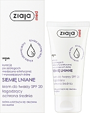 Linseed Day Face Cream - Ziaja Med SPF 20 — photo N2