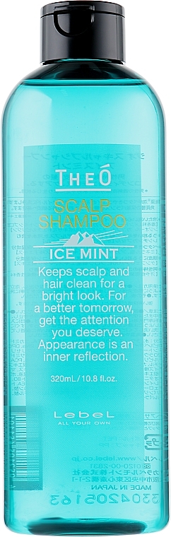 Ice Mint Shampoo - Lebel TheO Scalp Shampoo Ice Mint — photo N1