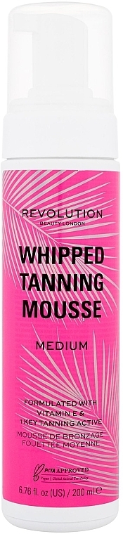 Self-Tanning Mousse - Makeup Revolution Whipped Tanning Mousse Medium — photo N1