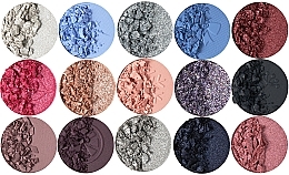 Eyeshadow Palette, 15 shades - Parisa Cosmetics Winter Kisses Eyeshadow Palette — photo N76