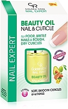 Fragrances, Perfumes, Cosmetics Nail & Cuticle Oil - Golden Rose Nail Expert Beauty Oil Nail & Cuticle