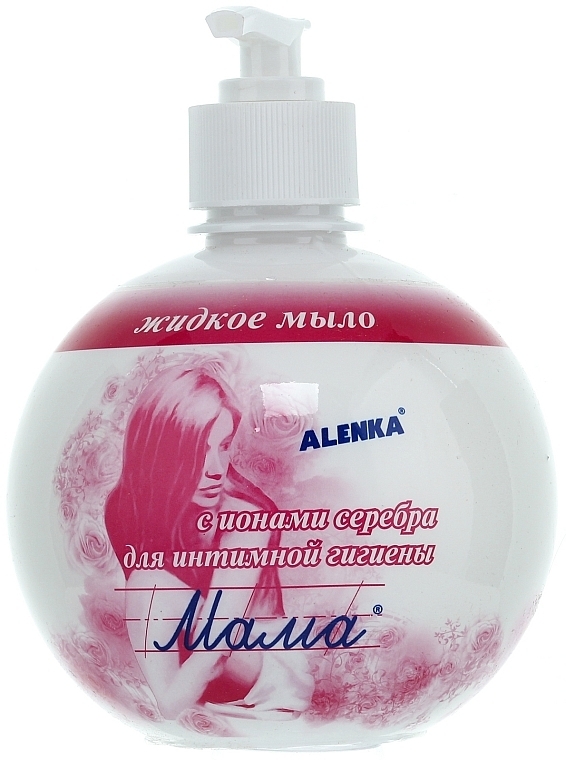 Intimate Wash Liquid Soap with Silver Ions "Mother" - Alenka — photo N1