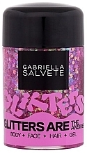 Fragrances, Perfumes, Cosmetics Glitter Gel for Face, Body and Hair - Gabriella Salvete Festival Glitters Are The Answer