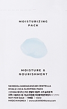 Night Face Mask - Skin1004 Madagascar Centella Hyalu-Cica Sleeping Pack (sample) — photo N2