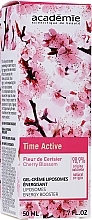 Face Gel Cream - Academie Time Active Cherry Blossom Liposomes Energy Booster — photo N2