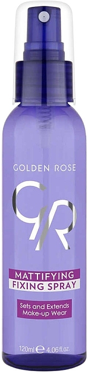 マットメイク直しスプレー - Golden Rose Mattifying Fixing Spray — photo N1