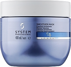 Fragrances, Perfumes, Cosmetics Smoothing Hair Mask - System Professional Lipidcode Smoothen Mask S3