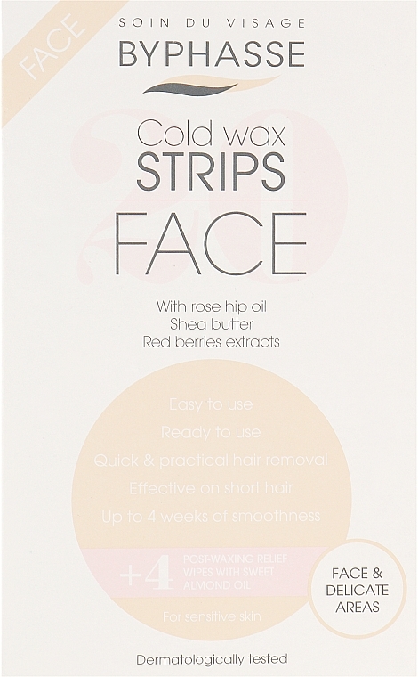 Byphasse - Face Cold Wax Strips — photo N1