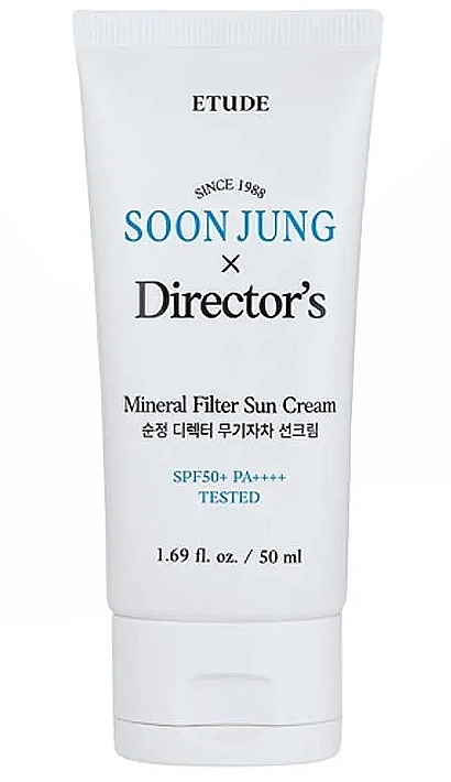Mineral Face Sunscreen - Etude House Soonjung & Director’s Mineral Filter Sun Cream SPF50+/PA+++ — photo N3