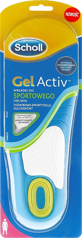 Comfort Insoles - Scholl Gel Activ Insole Sport Woman — photo N2