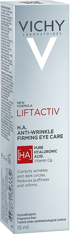 Anti-Wrinkle Eye Contour Firming Cream - Vichy Liftactiv Yeux — photo N3