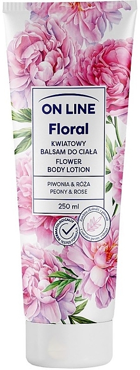 Body Lotion - On Line Flower Body Lotion Peony & Rose — photo N1