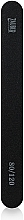 Fragrances, Perfumes, Cosmetics Narrow Nail File, black, 80/120, 03-004C - Zauber