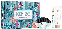 Fragrances, Perfumes, Cosmetics Kenzo World Kenzo - Set (edp/75ml + b/lot/75ml + edp/mini/10ml) 