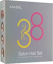 Set - Masil 8 Seconds Salon Hair Set (mask/200ml + mask/8ml + shm/300ml + shm/8ml ) — photo N1