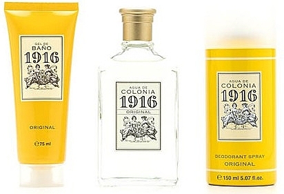 Myrurgia Agua de Colonia 1916 - Set (edc/100ml + deo/150ml + sh/gel/75ml) — photo N2