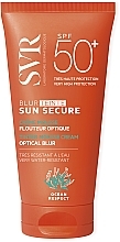 Fragrances, Perfumes, Cosmetics Tinted Sunscreen Mousse - SVR Sun Secure Blur Tinted Mousse Cream Beige Rose SPF50+