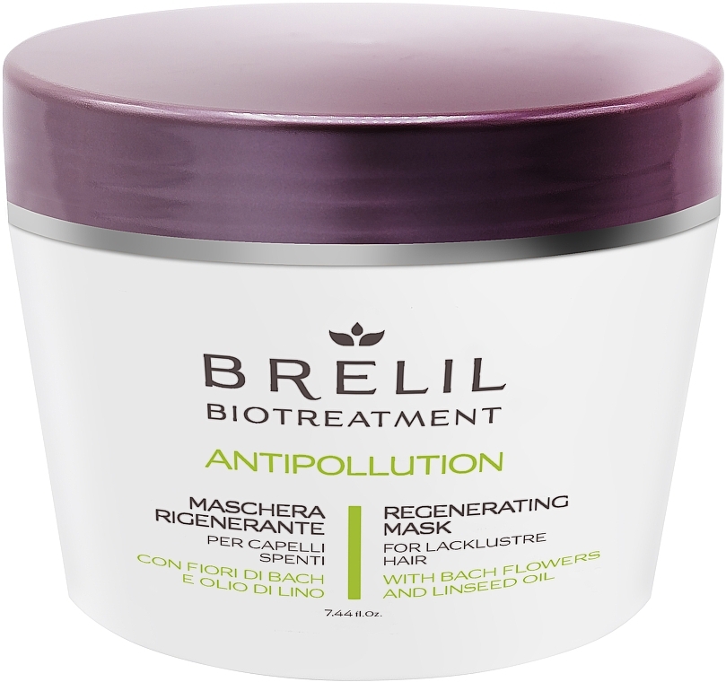 Regenerating Mask - Brelil Bio Treatment Antipollution Regenerating Mask — photo N1