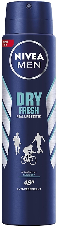 Deodorant Spray - NIVEA Dry Fresh Men Deodorant — photo N2
