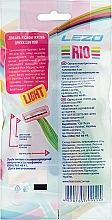 Disposable Razor "Rio", 4 pcs - Lezo Rio — photo N2