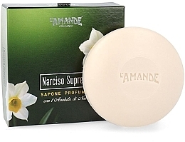 Fragrances, Perfumes, Cosmetics L'Amande Narciso Supremo - Perfumed Soap