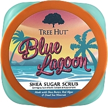 Blue Lagoon Body Scrub - Tree Hut Blue Lagoon Sugar Scrub — photo N1