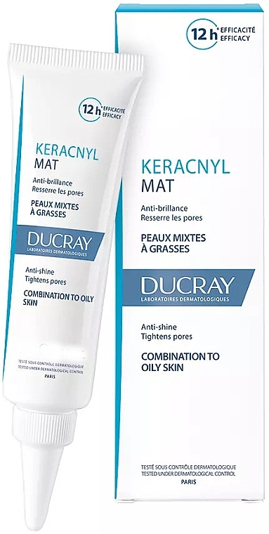 Mattifying Face Cream - Ducray Keracnyl Mattifying Cream — photo N2