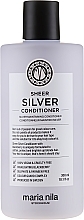 Anti-Yellow Conditioner for Colored Hair - Maria Nila Sheer Silver Conditioner — photo N2