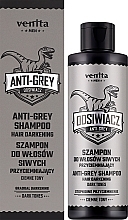 Shampoo for Darkening Gray Hair - Venita Men Anti-Grey Shampoo Dark Tones — photo N3