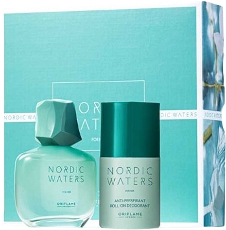 Oriflame Nordic Waters For Her - Set (edp/50ml + deo/50ml) — photo N1