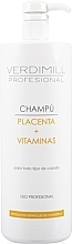 Strengthening Placenta & Vitamin Shampoo - Verdimill Profesional Champao Placenta — photo N1