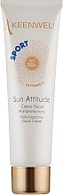 Fragrances, Perfumes, Cosmetics Sunscreen - Keenwell Sun Protection Sport Facial Cream SPF50+