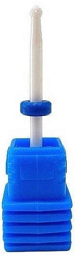 Ceramic Ball Nail Drill Bit, dark blue - Deni Carte — photo N1