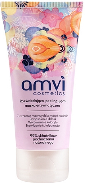 Brightening & Exfoliating Enzyme Mask - Amvi Cosmetics — photo N1