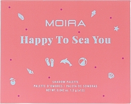 Eyeshadow Palette - Moira Happy To Sea You Shadow Palette — photo N2