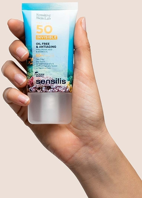 Mattifying Sunscreen Gel - Sensilis Matt Gel SPF50+ Invisible Oil Free & Antiaging — photo N3