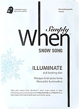 Refreshing and Smoothing Face Mask - When Simply Snow Song — photo N1
