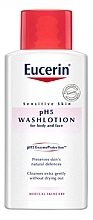 Fragrances, Perfumes, Cosmetics Cleansing Body Lotion for Sensitive Skin - Eucerin Sensitive Skin pH5 WashLotion